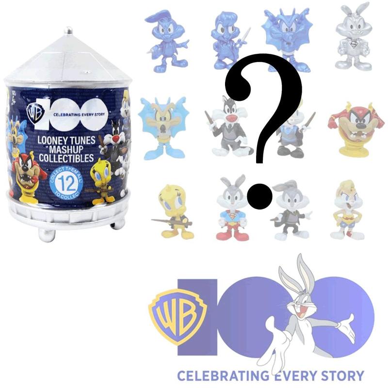 Mini Boneco Surpresa Looney Tunes Mashup Warner Bros - Fun Divirta